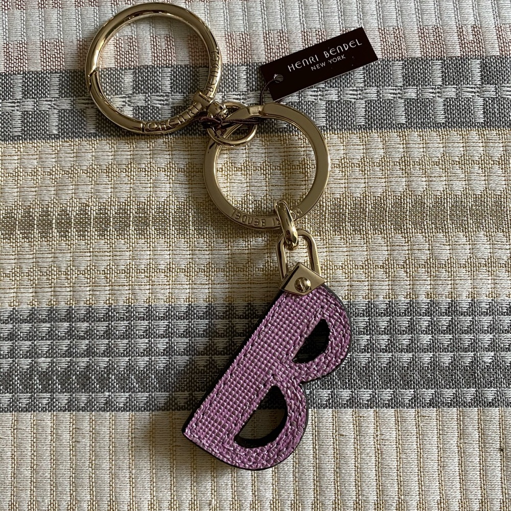 Henri Bendel B Keychain